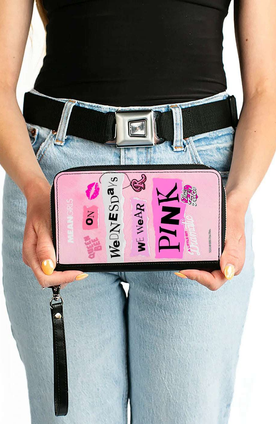 Shop Buckle Down Products Buckle Down Mean Girls Plastics Purse Wallet for women – premium loungewear and festival fashion at Spoiled Brat