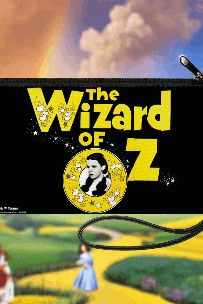 Shop Buckle Down Products Buckle Down Products Wizard of Oz Canvas Purse Clutch Bag for women – premium loungewear and festival fashion at Spoiled Brat