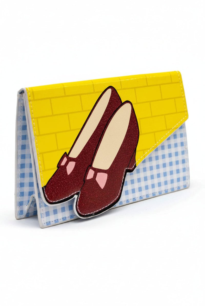 Shop Buckle Down Products Buckle Down Products Wizard of Oz Fold Over Wallet Clutch Bag for women – premium loungewear and festival fashion at Spoiled Brat