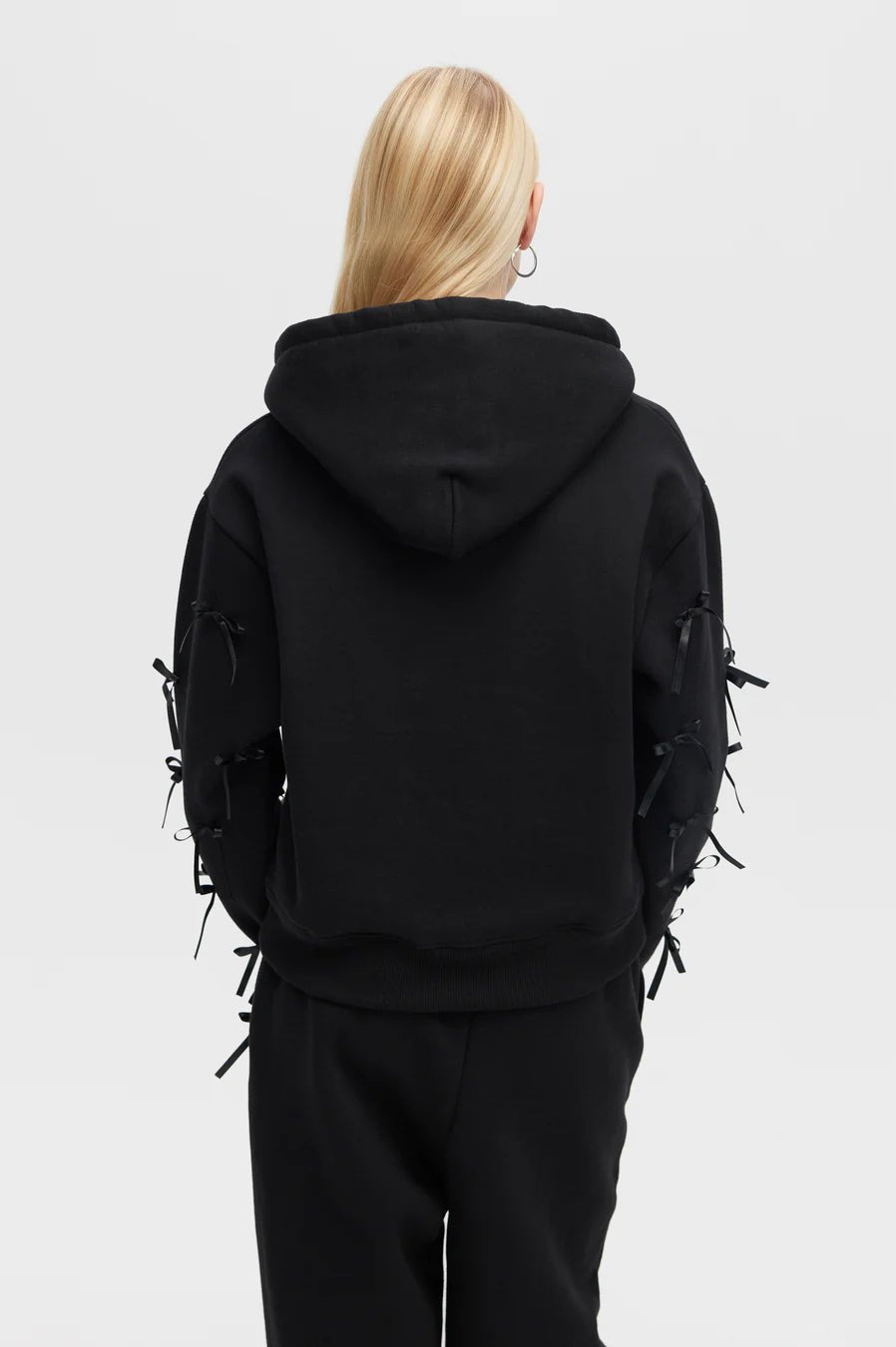 Shop CHRLDR CHRLDR Molly Bows Hoodie Hoodie for women – premium loungewear and festival fashion at Spoiled Brat