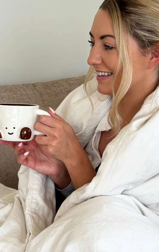 Shop Coconut Lane Coconut Lane Coffee Cuddles Mug Mug for women – premium loungewear and festival fashion at Spoiled Brat