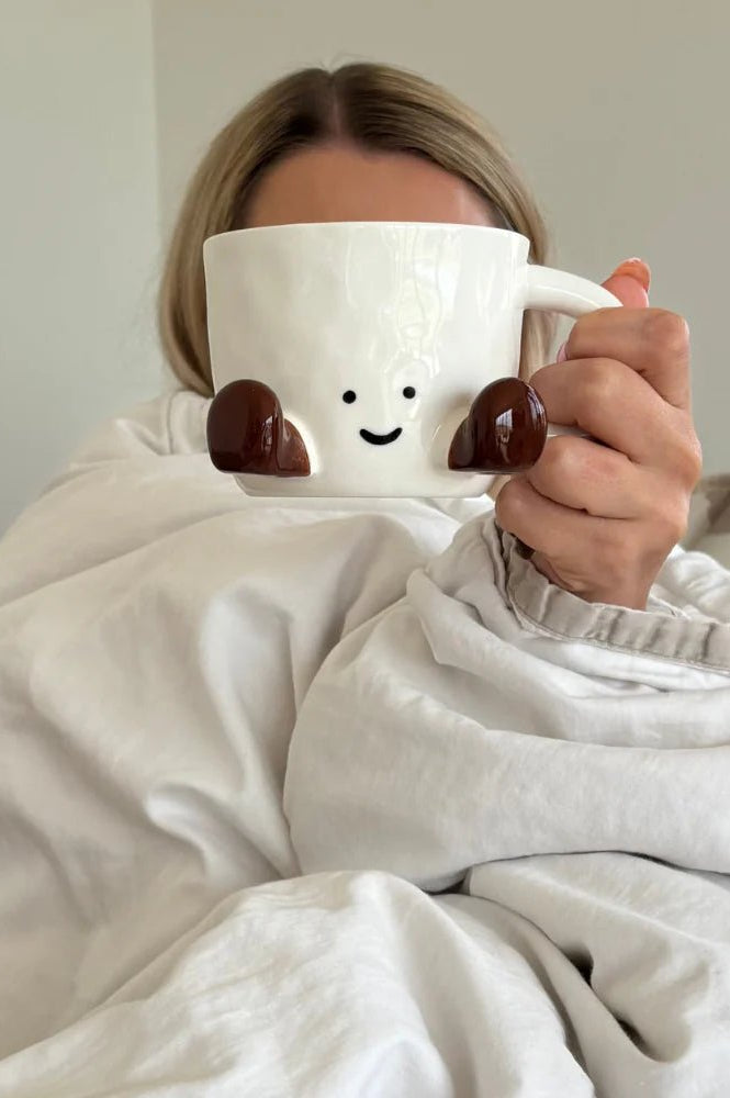 Shop Coconut Lane Coconut Lane Coffee Cuddles Mug Mug for women – premium loungewear and festival fashion at Spoiled Brat