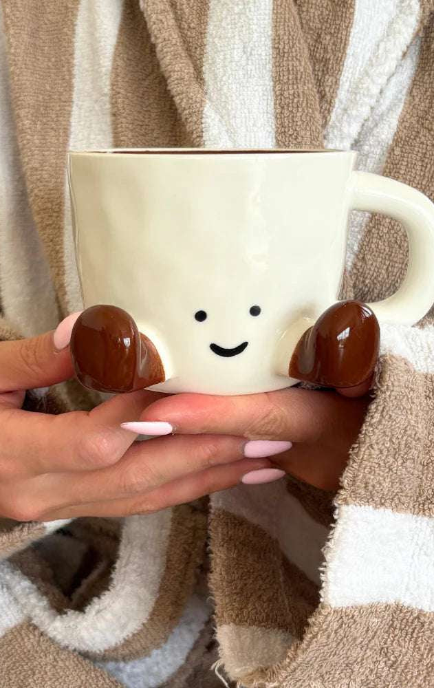 Shop Coconut Lane Coconut Lane Coffee Cuddles Mug Mug for women – premium loungewear and festival fashion at Spoiled Brat