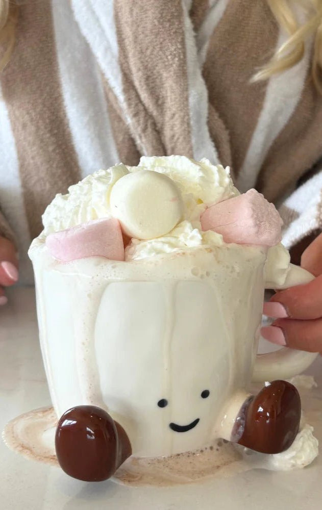 Shop Coconut Lane Coconut Lane Coffee Cuddles Mug Mug for women – premium loungewear and festival fashion at Spoiled Brat