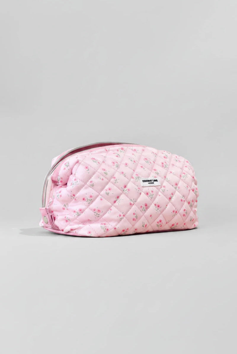 Shop Coconut Lane Coconut Lane Quilted Ditsy Floral Expandable Cosmetic Bag Cosmetic Case for women – premium loungewear and festival fashion at Spoiled Brat