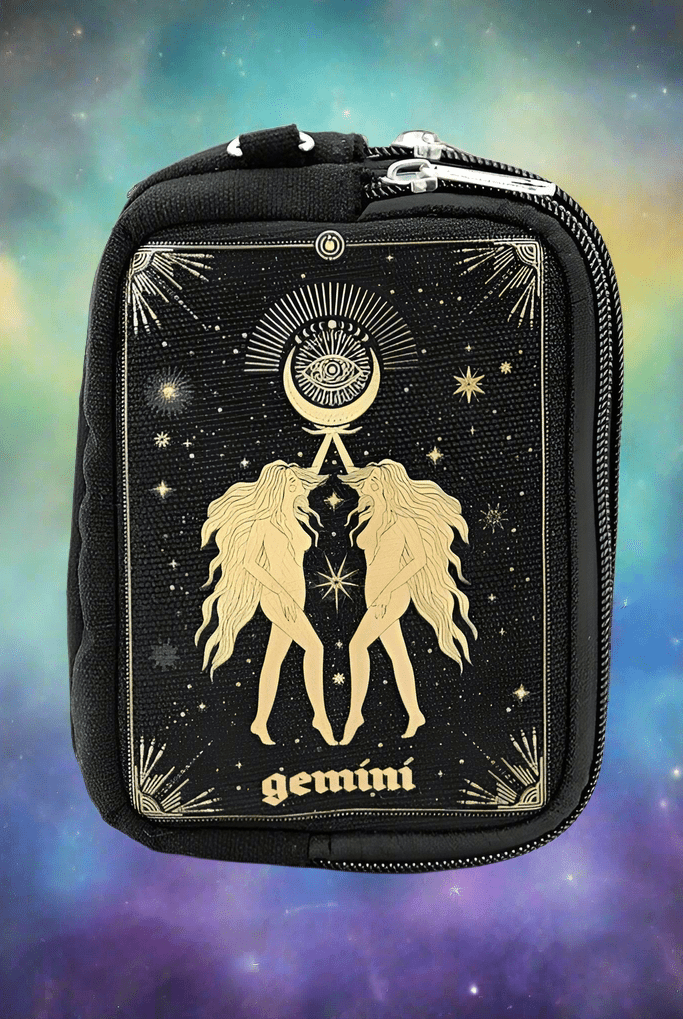 Shop Comeco INC Zodiac Sign Wristlet Purse Purse for women – premium loungewear and festival fashion at Spoiled Brat