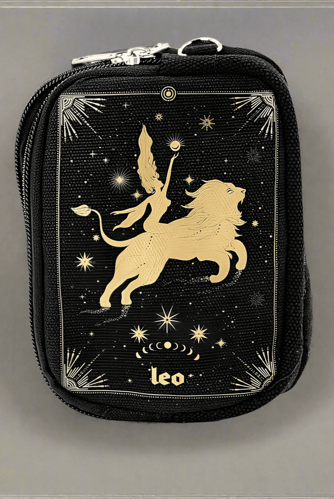 Shop Comeco INC Zodiac Sign Wristlet Purse Purse for women – premium loungewear and festival fashion at Spoiled Brat
