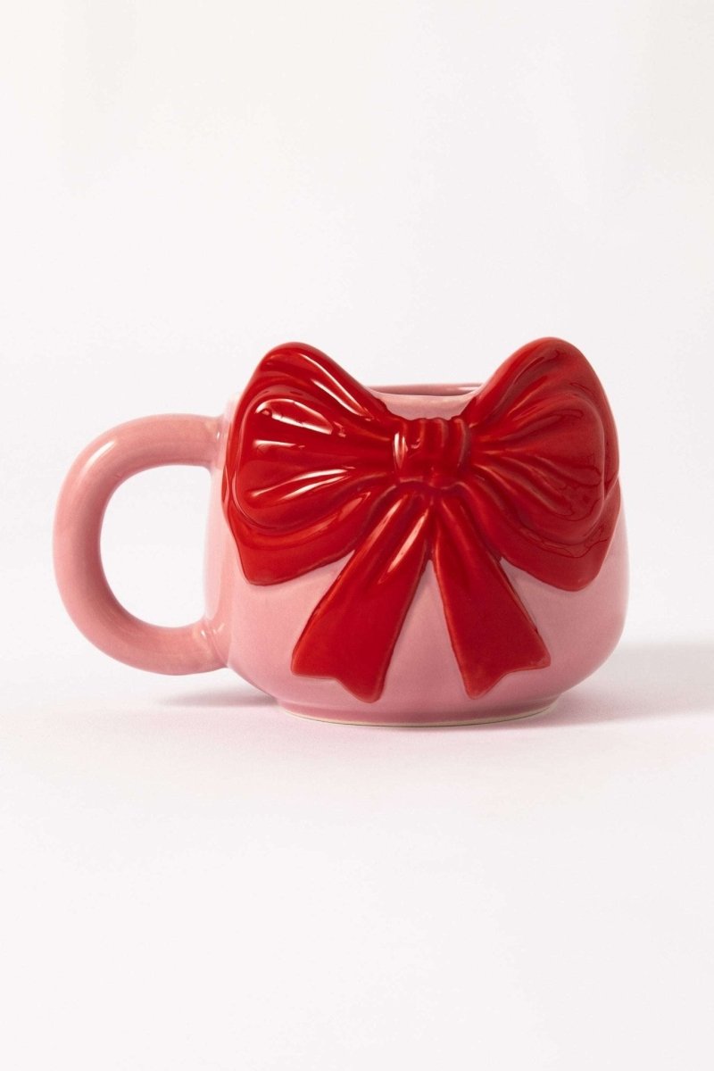 Shop Daisy Street Daisy Street 3D Bow Mug Cup for women – premium loungewear and festival fashion at Spoiled Brat
