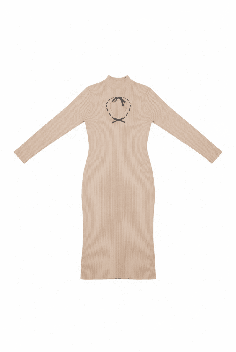 Shop Daisy Street Daisy Street Cream Heart Cutout Midaxi Dress Maxi Dress for women – premium loungewear and festival fashion at Spoiled Brat