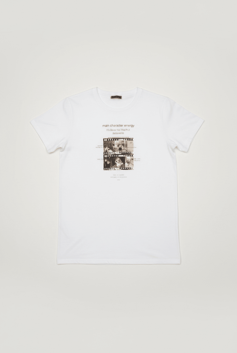 Shop Daisy Street Daisy Street Main Character Energy Photo Negative Tee T-Shirts for women – premium loungewear and festival fashion at Spoiled Brat
