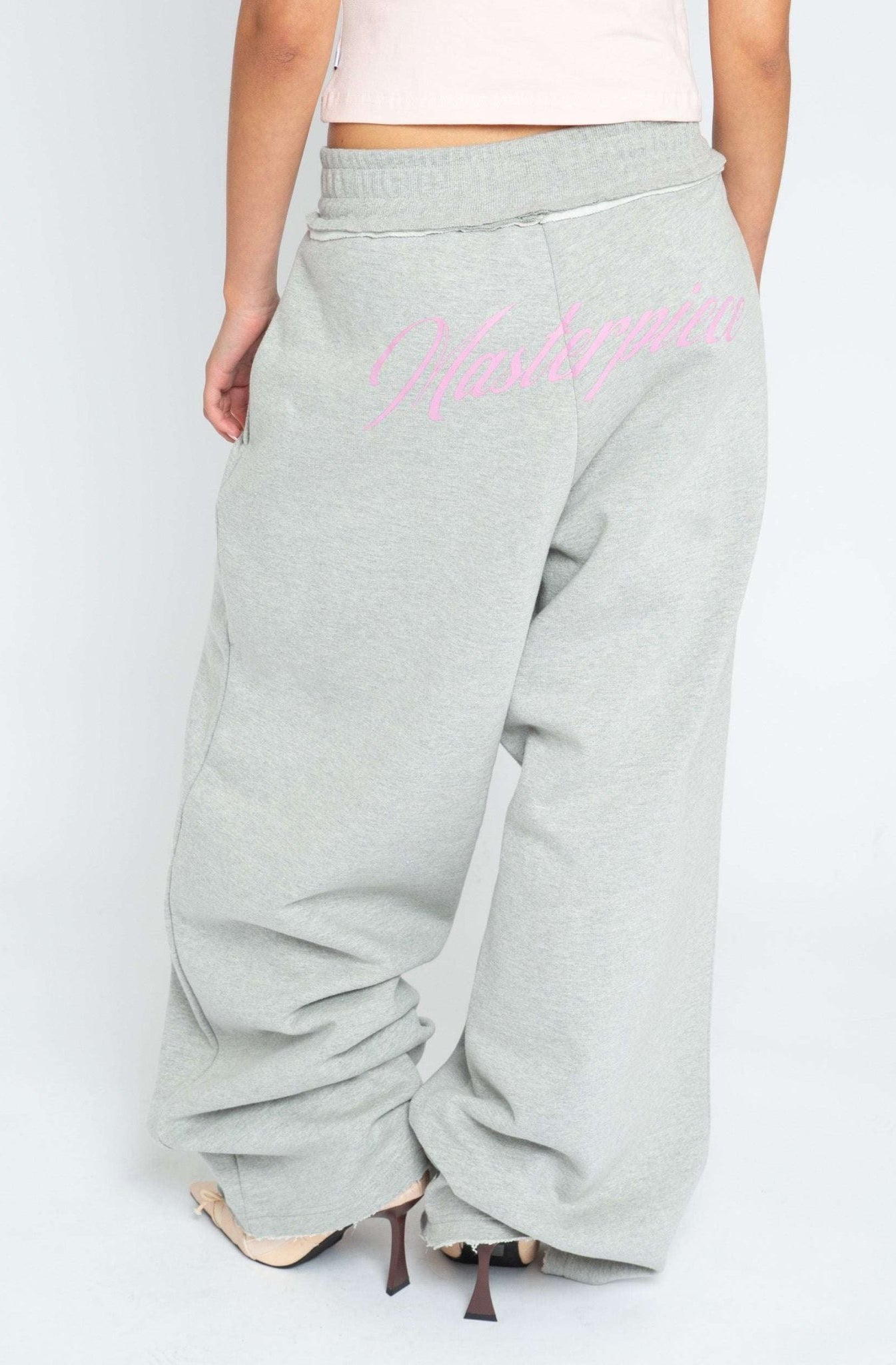 Shop Daisy Street Daisy Street Masterpiece Grey Jogger Pants Jogger Bottoms for women – premium loungewear and festival fashion at Spoiled Brat