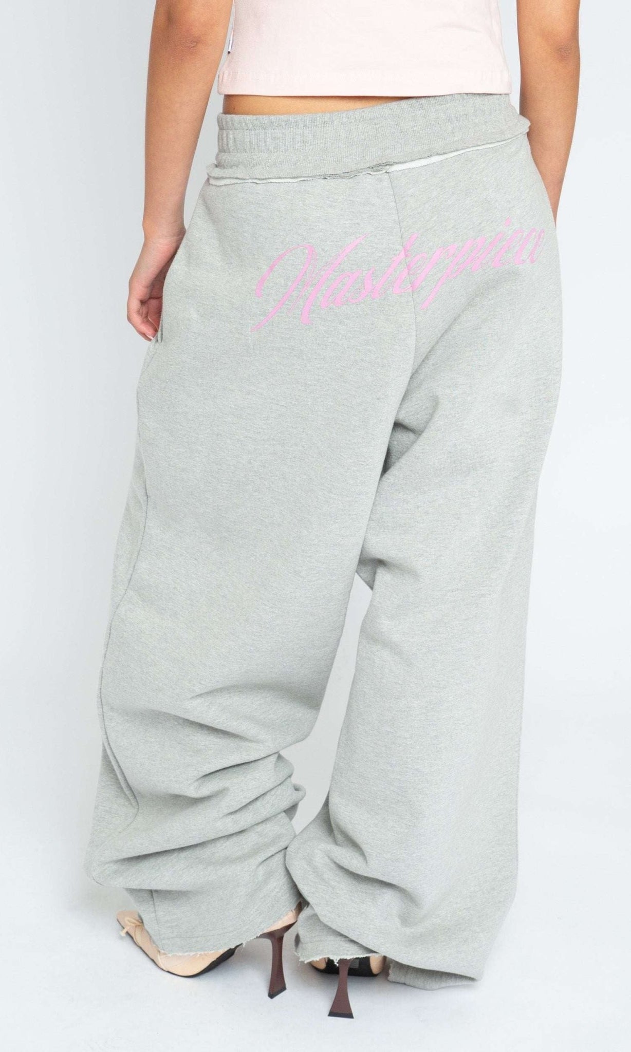 Shop Daisy Street Daisy Street Masterpiece Grey Jogger Pants Jogger Bottoms for women – premium loungewear and festival fashion at Spoiled Brat