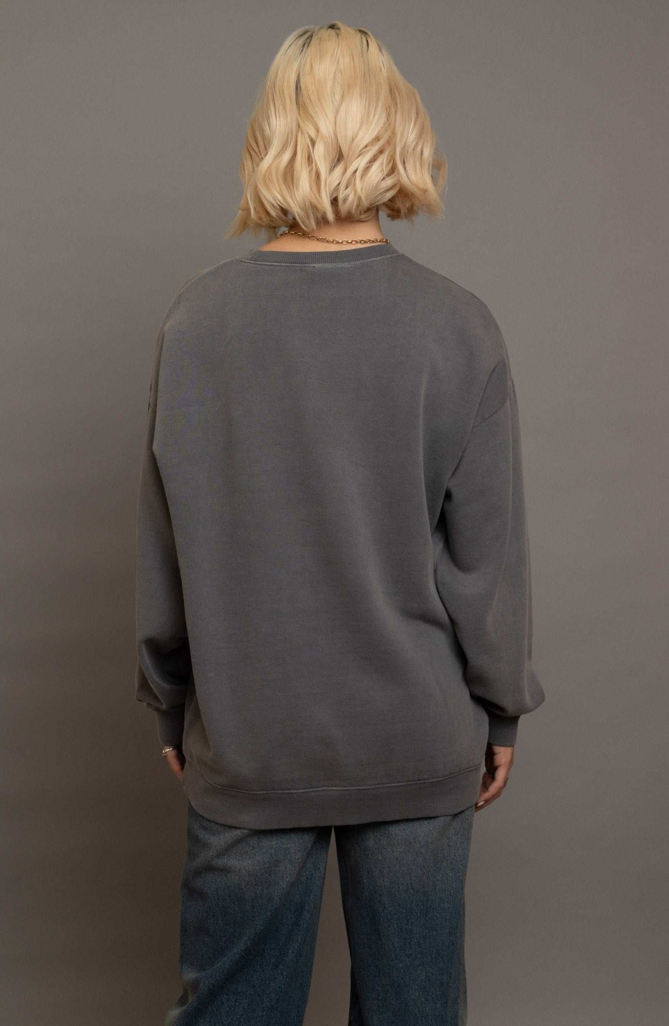 Shop Daisy Street Daisy Street Playing Out Oversized Sweatshirt Sweater for women – premium loungewear and festival fashion at Spoiled Brat