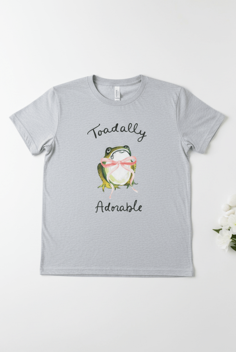 Shop Daisy Street Daisy Street Toadally Adorable Baby Tee T-Shirt for women – premium loungewear and festival fashion at Spoiled Brat