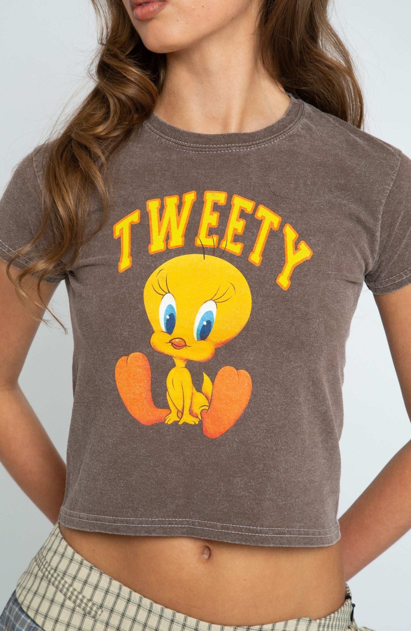 Shop Daisy Street Daisy Street Tweetie Pie T-Shirt T-Shirt for women – premium loungewear and festival fashion at Spoiled Brat