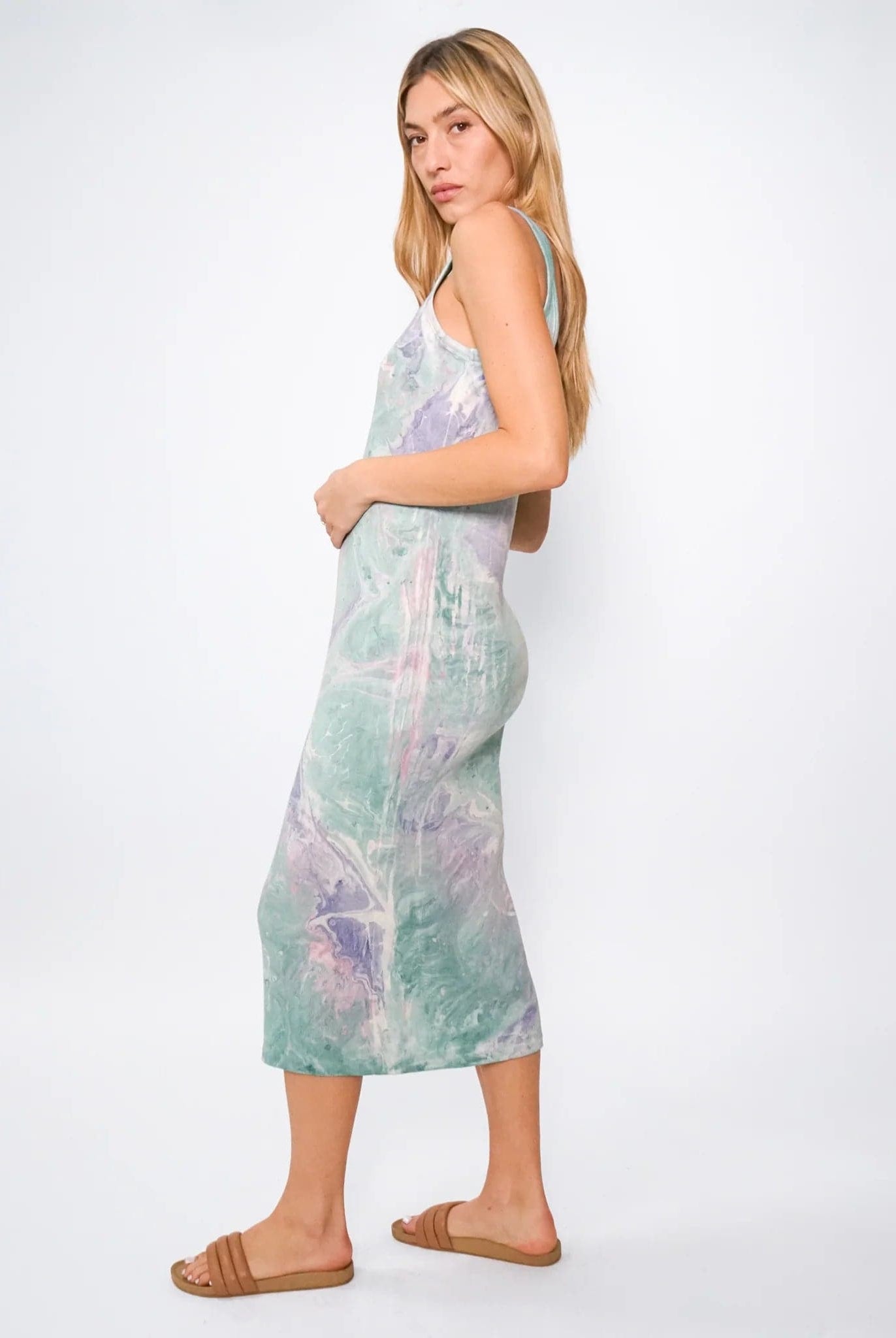 Shop Electric and Rose Electric and Rose Charlie Midi Dress Midi Dress for women – premium loungewear and festival fashion at Spoiled Brat