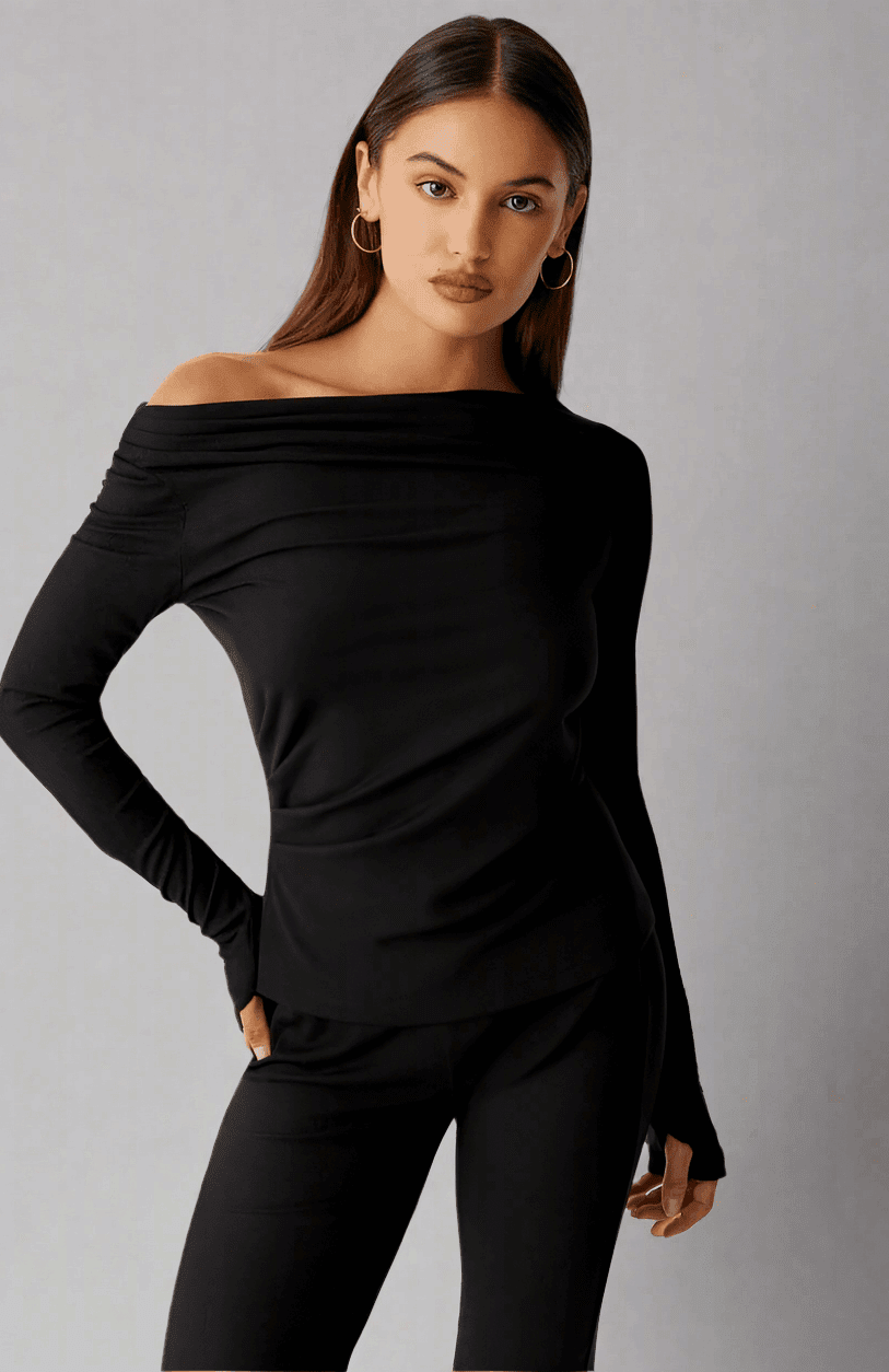 Shop Frankies Bikinis Frankies Bikinis Dahlia Long Sleeve T-Shirt Long Sleeved Top for women – premium loungewear and festival fashion at Spoiled Brat