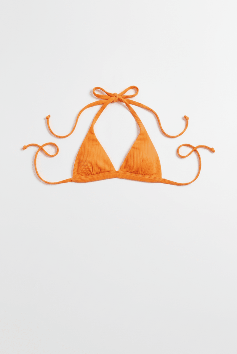 Shop Frankies Bikinis Frankies Bikinis Eden Plissé Halter Bikini Top Bikini Top for women – premium loungewear and festival fashion at Spoiled Brat