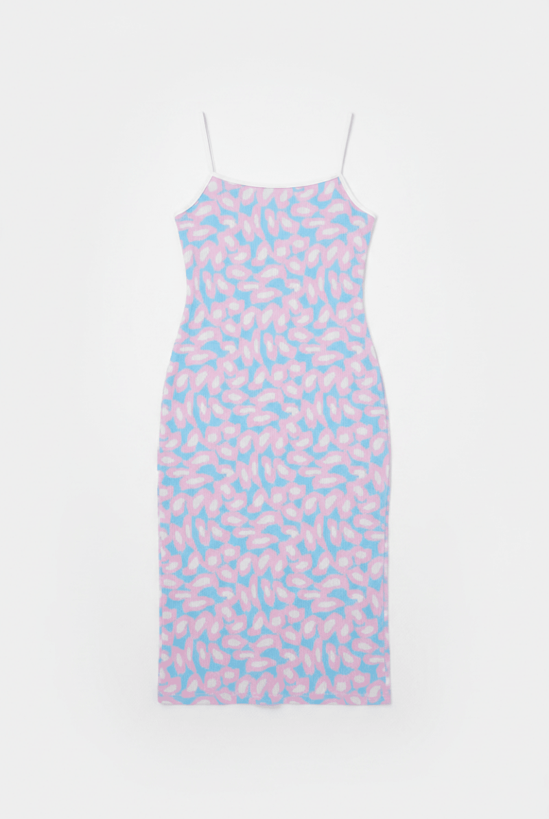 Shop Frankies Bikinis Frankies Bikinis Quinn Terry Midi Dress in Daisy Dream Midi Dress for women – premium loungewear and festival fashion at Spoiled Brat