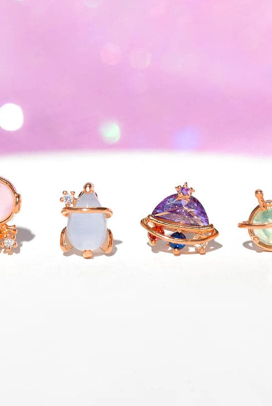 Shop Girls Crew Girls Crew Blast Off Earring Stud Set Earrings for women – premium loungewear and festival fashion at Spoiled Brat