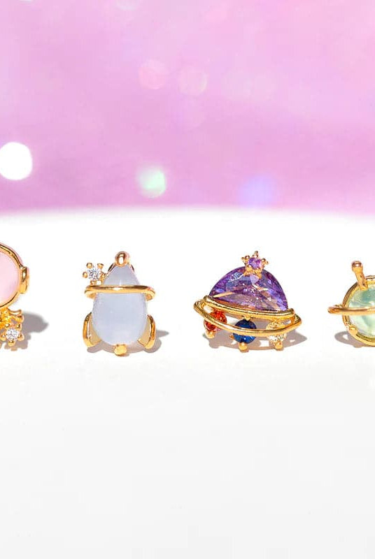 Shop Girls Crew Girls Crew Blast Off Earring Stud Set Earrings for women – premium loungewear and festival fashion at Spoiled Brat