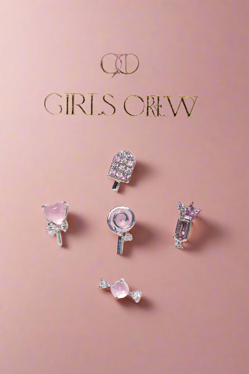 Shop Girls Crew Girls Crew Sweet Tooth Stud Earrings Earrings for women – premium loungewear and festival fashion at Spoiled Brat