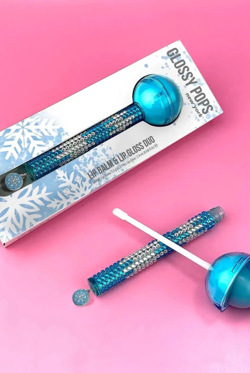Shop Glossy Pops Glossy Pops Christmas Snowflake Lip Gloss for women – premium loungewear and festival fashion at Spoiled Brat