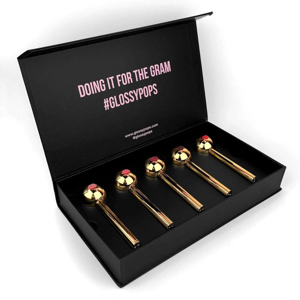 Shop Glossy Pops Glossy Pops The Soho Lip Gloss Set Lip Gloss for women – premium loungewear and festival fashion at Spoiled Brat