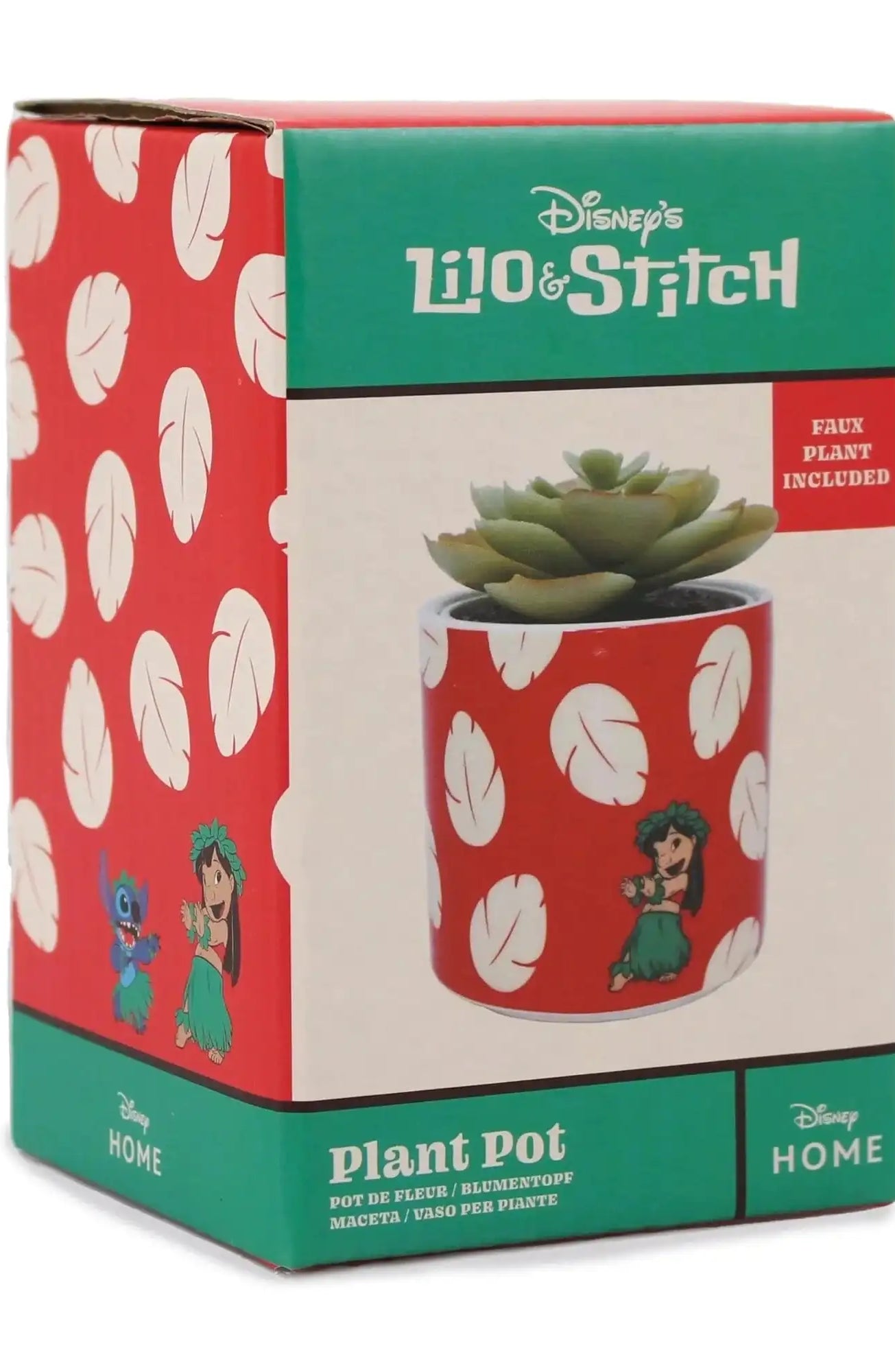 Disney Lilo & Stitch Faux Plant Pot Planter by Half Moon Bay as seen on celebrities