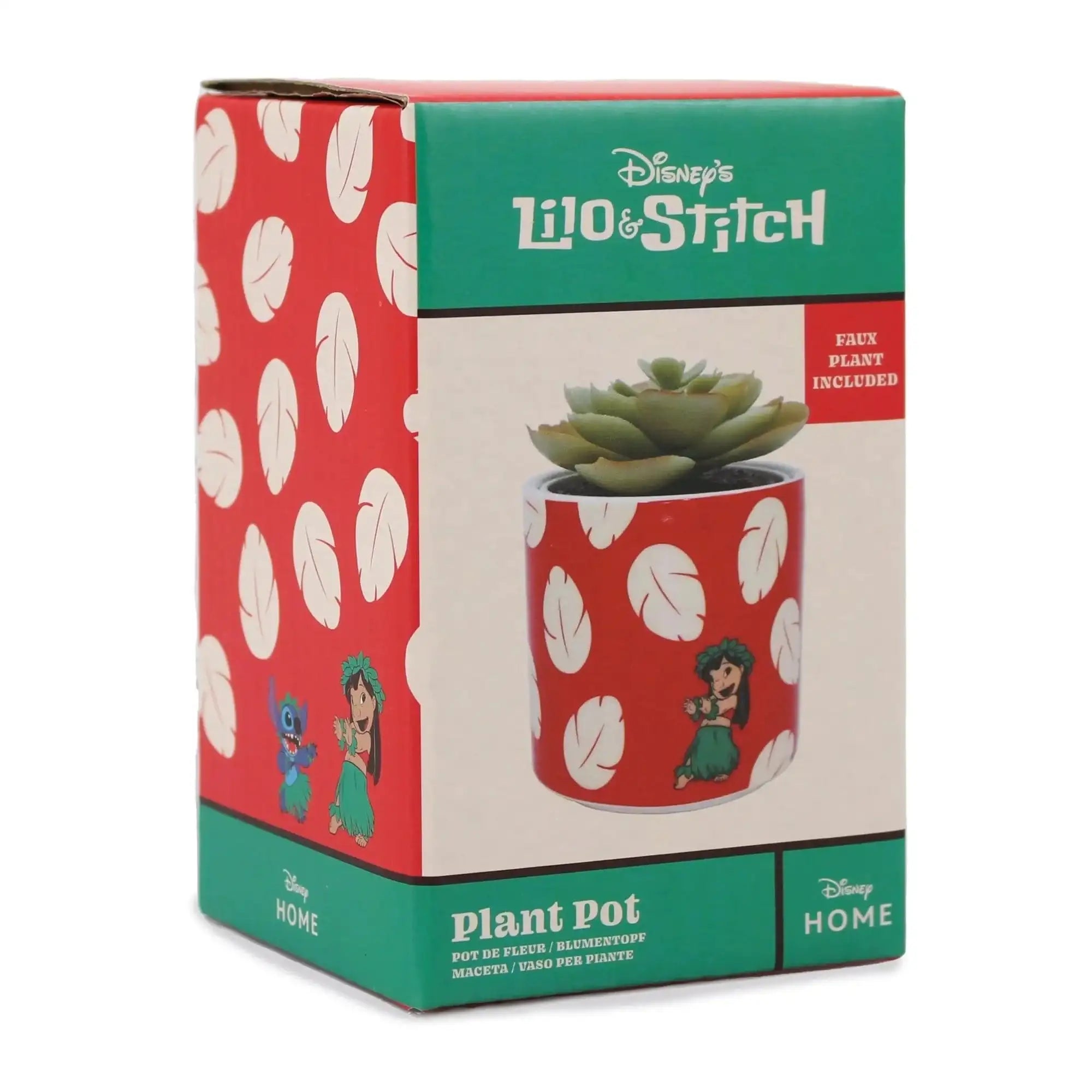 Disney Lilo & Stitch Faux Plant Pot Planter by Half Moon Bay as seen on celebrities