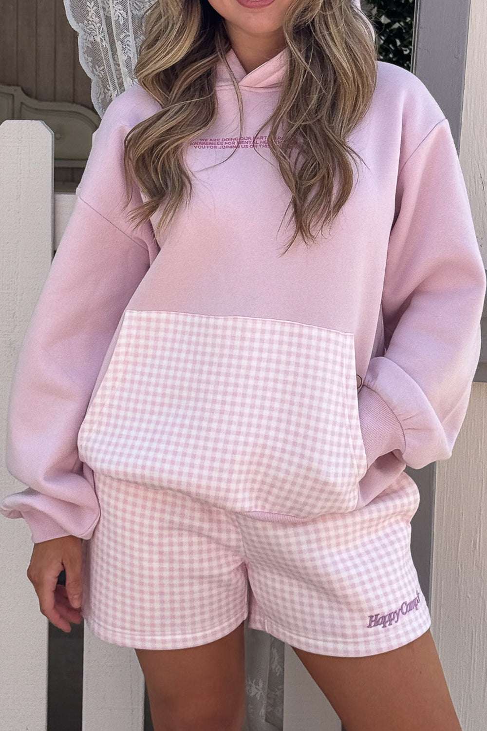 Shop Happy Camp3r Happy Camp3r Gratitude Edition Lilac Hoodie Hoodie for women – premium loungewear and festival fashion at Spoiled Brat