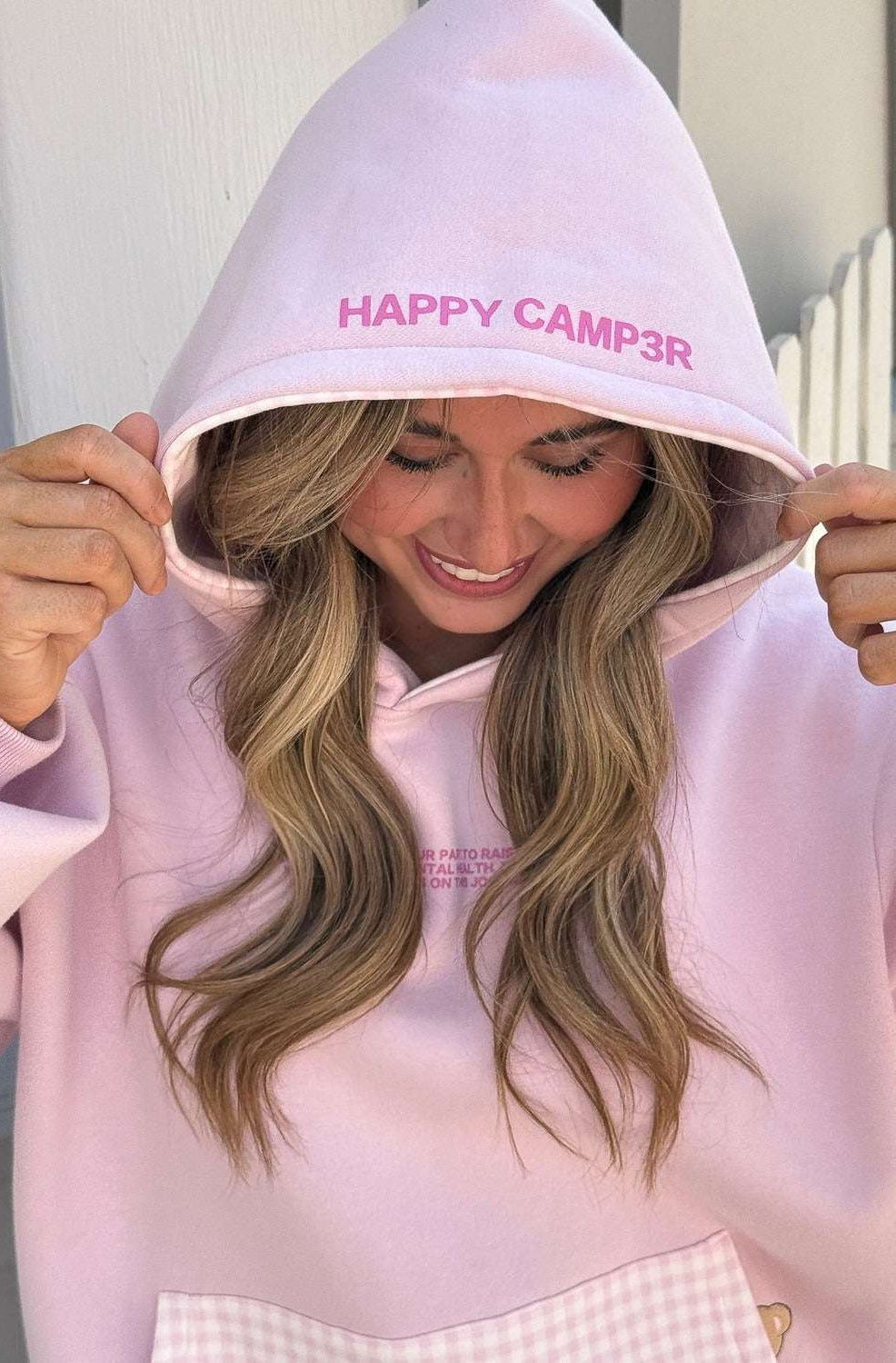 Shop Happy Camp3r Happy Camp3r Gratitude Edition Lilac Hoodie Hoodie for women – premium loungewear and festival fashion at Spoiled Brat