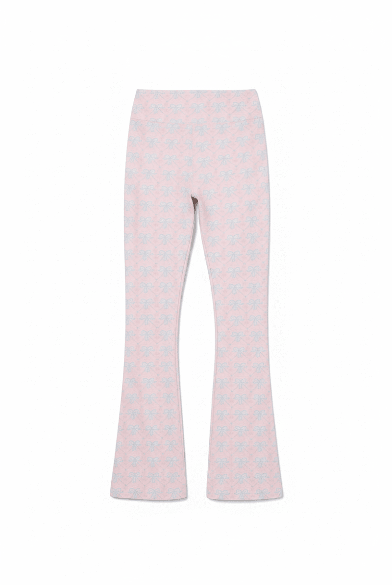Shop Happy Camp3r Happy Camp3r Ribboned Dreams Harper Active Pants Leggings for women – premium loungewear and festival fashion at Spoiled Brat