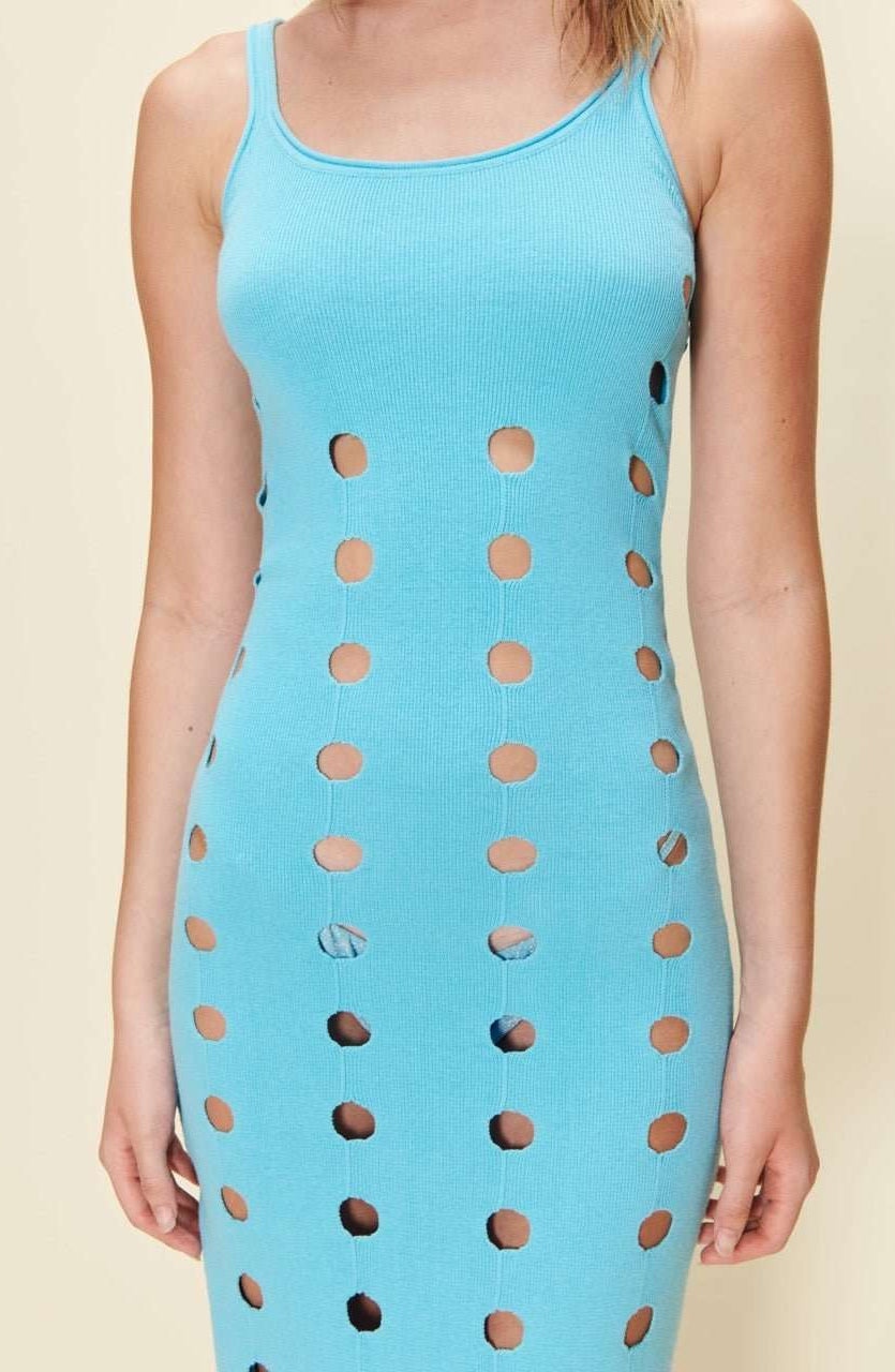 House of Sunny Canopy Knit Midi Dress Midi Dress by House of Sunny as seen on celebrities