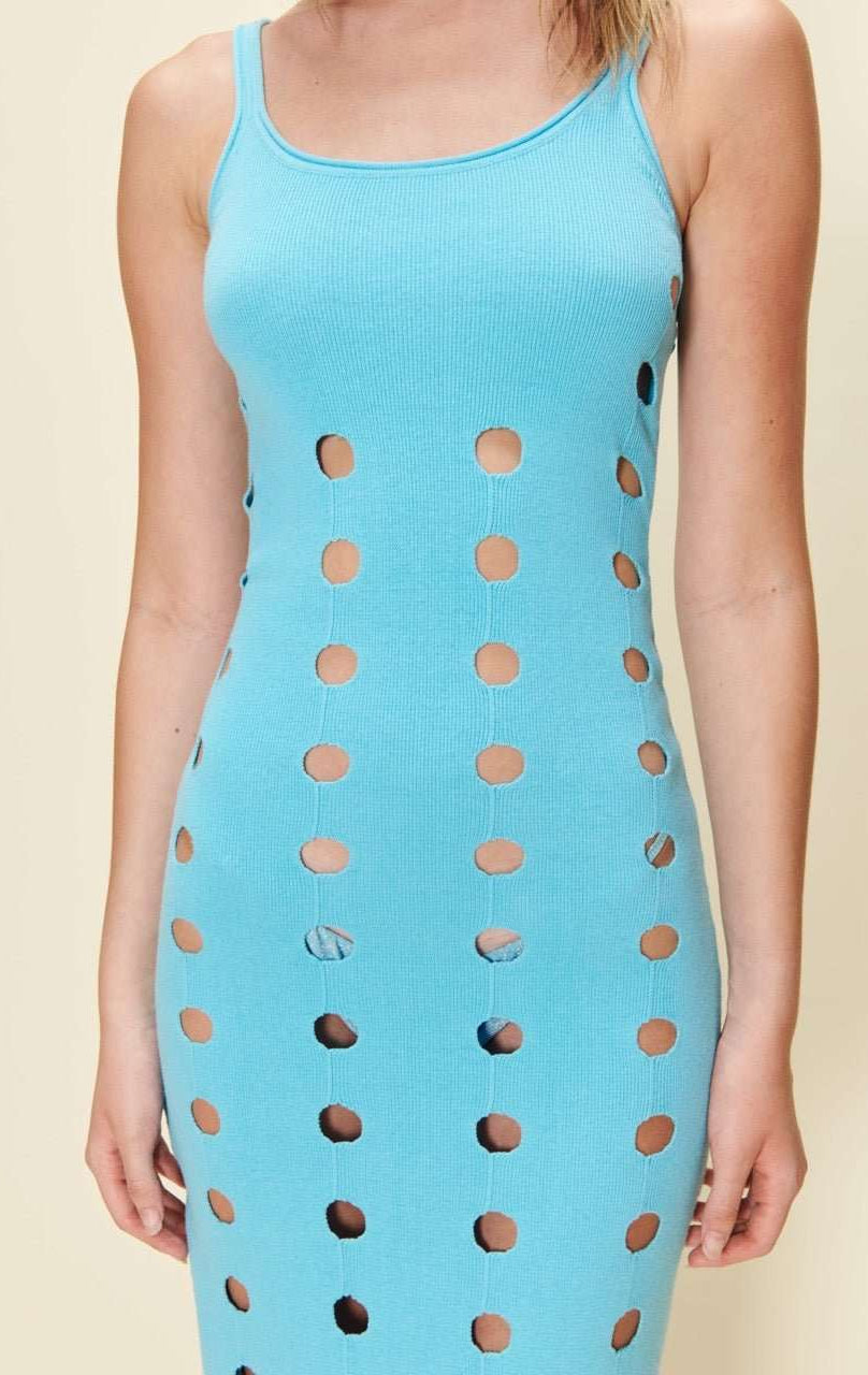 House of Sunny Canopy Knit Midi Dress Midi Dress by House of Sunny as seen on celebrities