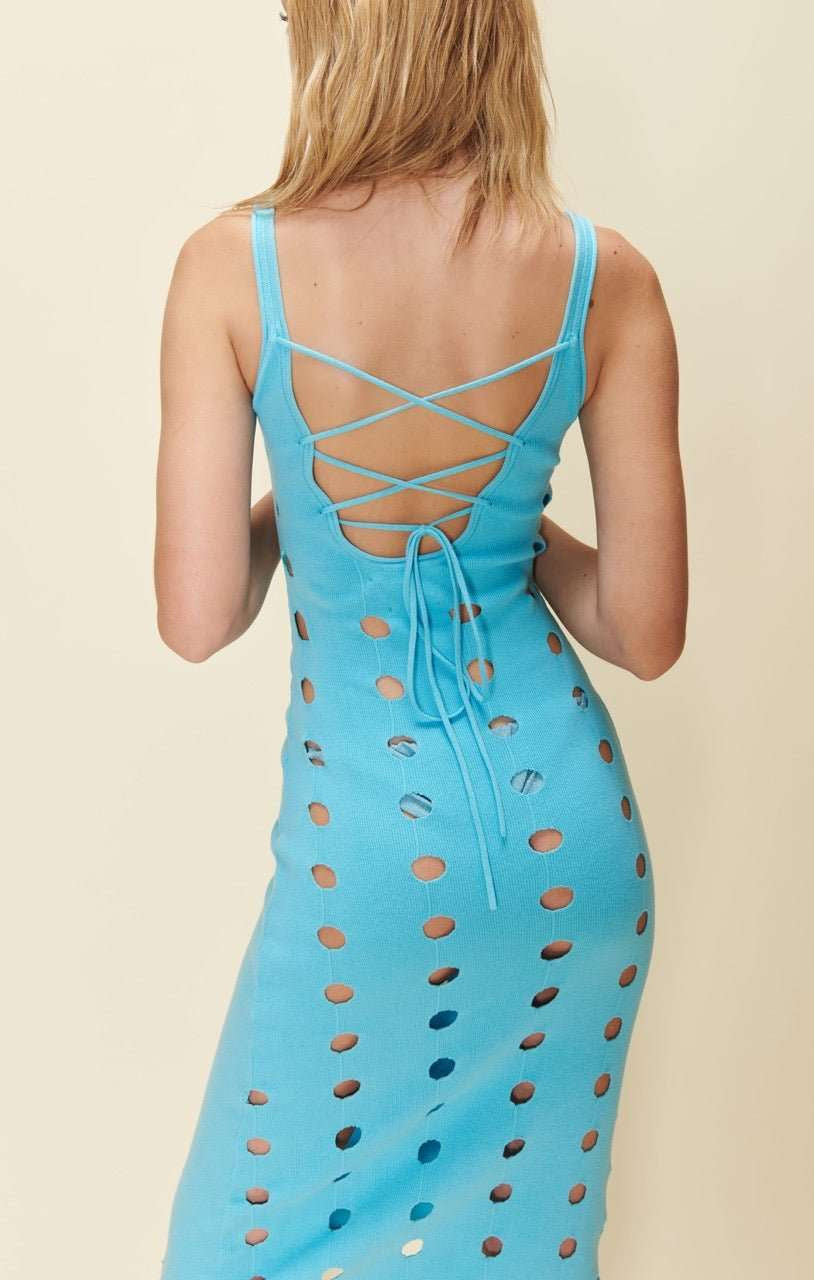 Shop House of Sunny House of Sunny Canopy Knit Midi Dress Midi Dress for women – premium loungewear and festival fashion at Spoiled Brat