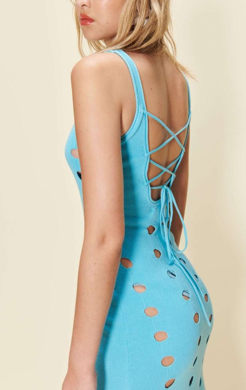 House of Sunny Canopy Knit Midi Dress Midi Dress by House of Sunny as seen on celebrities