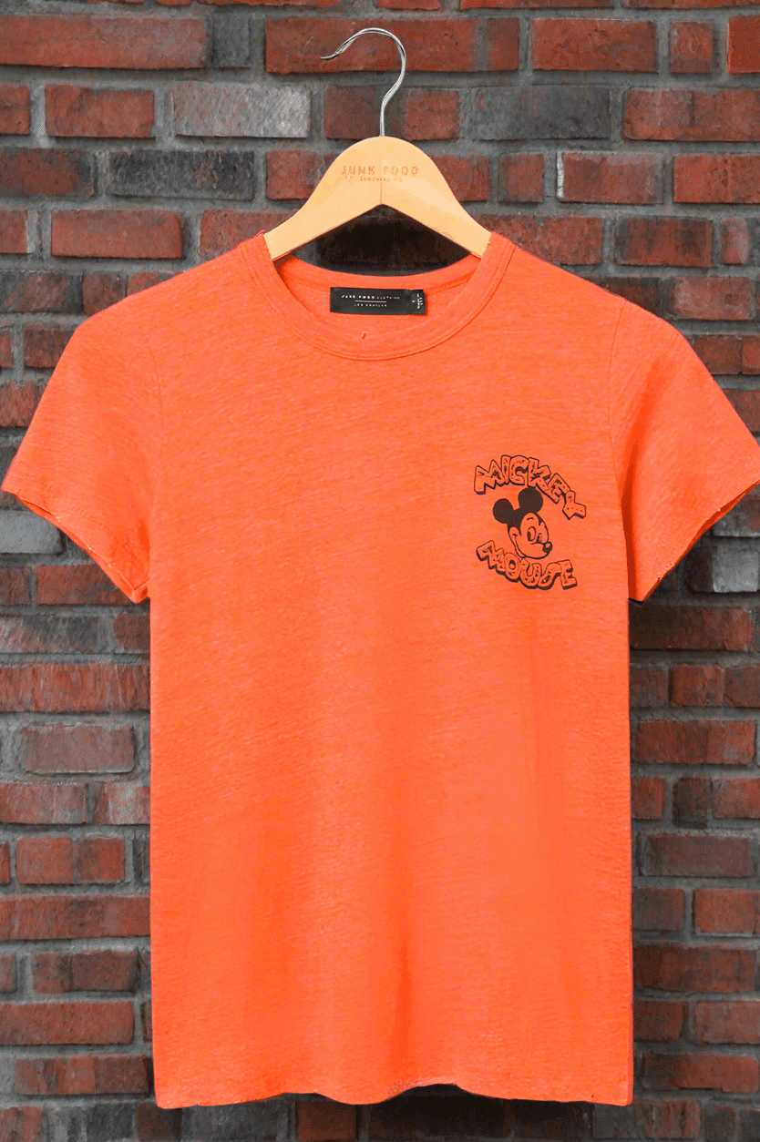 Shop Junk Food Junk Food Disney Mickey & Minnie Hot Rod Original Tee T-Shirt for women – premium loungewear and festival fashion at Spoiled Brat