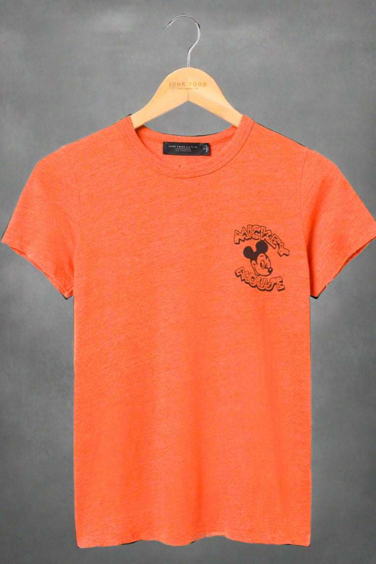 Shop Junk Food Junk Food Disney Mickey & Minnie Hot Rod Original Tee T-Shirt for women – premium loungewear and festival fashion at Spoiled Brat