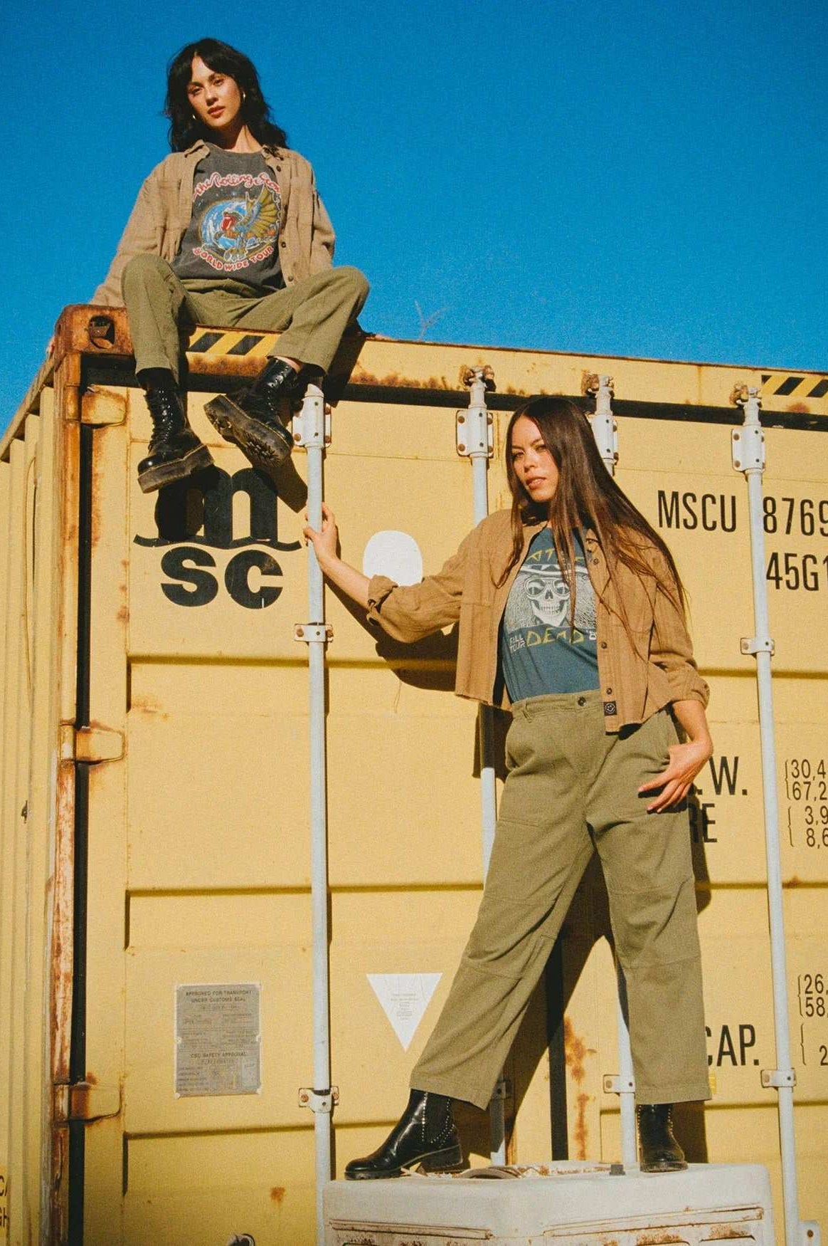 Shop Junk Food Junk Food Grateful Dead Oakland 1985 Tee T-Shirt for women – premium loungewear and festival fashion at Spoiled Brat