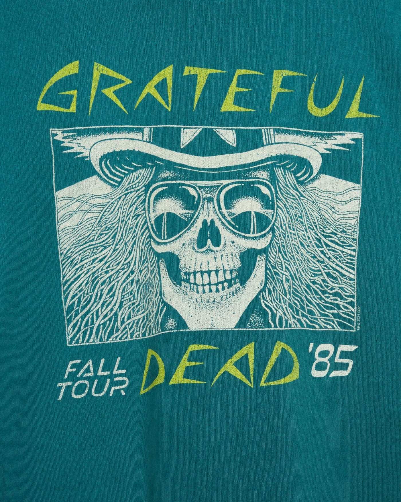 Shop Junk Food Junk Food Grateful Dead Oakland 1985 Tee T-Shirt for women – premium loungewear and festival fashion at Spoiled Brat