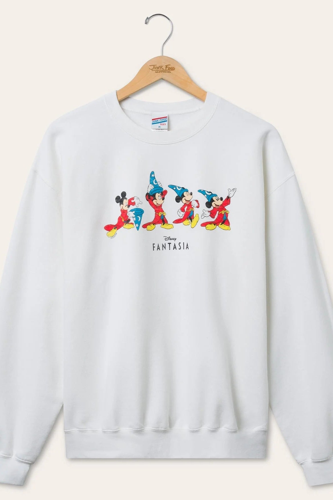 Shop Junk Food JUNKFOOD Disney Fantasia Mickey Jumper Jumper for women – premium loungewear and festival fashion at Spoiled Brat