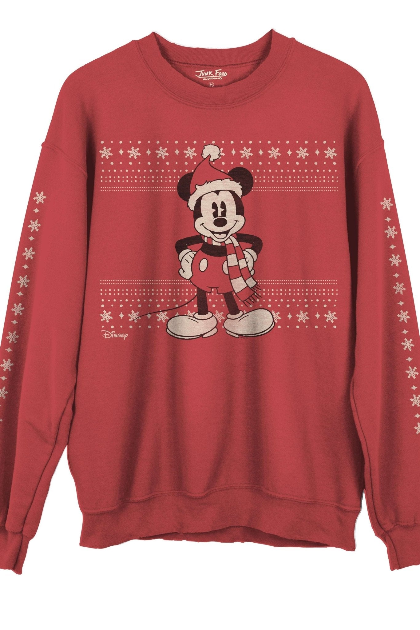 Shop Junk Food JUNKFOOD Disney Mickey Wear Flea Market Sweater Jumper for women – premium loungewear and festival fashion at Spoiled Brat