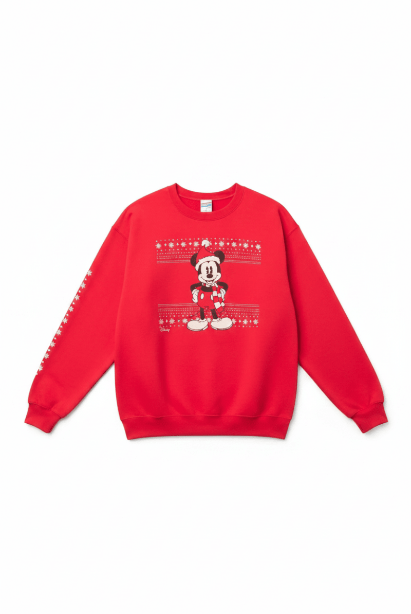 Shop Junk Food JUNKFOOD Disney Mickey Wear Flea Market Sweater Jumper for women – premium loungewear and festival fashion at Spoiled Brat