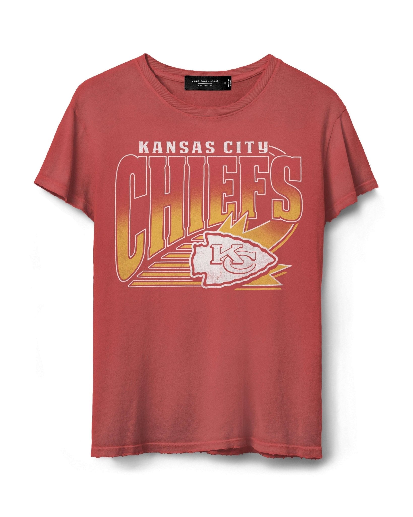 JUNKFOOD Kansas City Chiefs T-Shirt as seen on Taylor Swift - Spoiled Brat