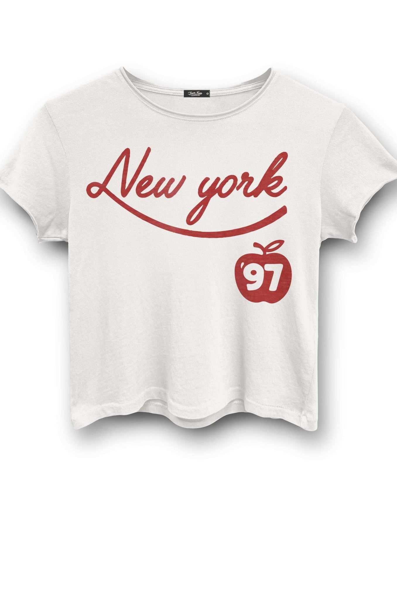 Shop Junk Food JUNKFOOD New York 97 T-Shirt T-Shirt for women – premium loungewear and festival fashion at Spoiled Brat