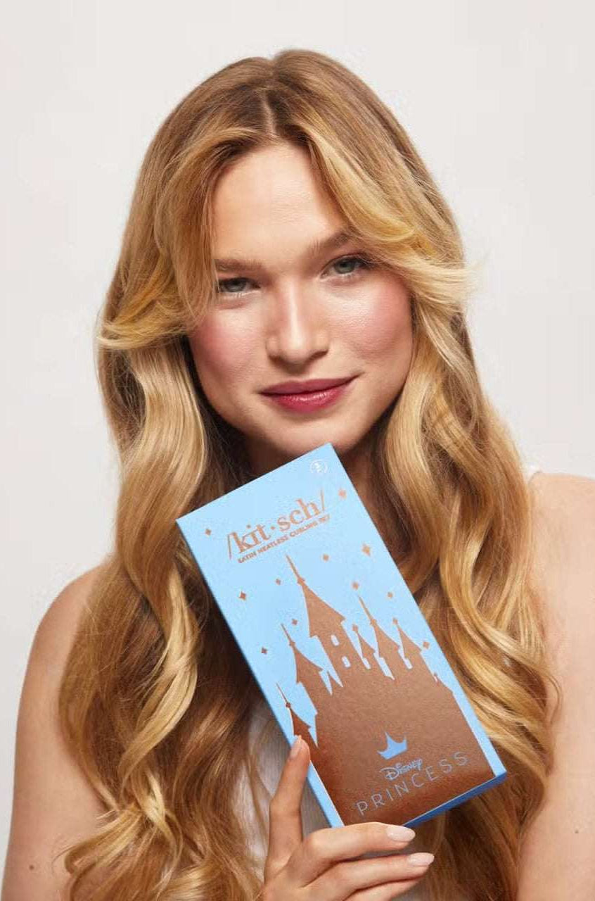 Shop Kitsch Disney X Kitsch Satin Heatless Hair Curling Set Hair for women – premium loungewear and festival fashion at Spoiled Brat