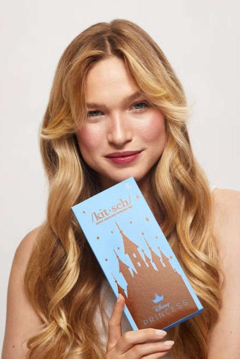 Shop Kitsch Disney X Kitsch Satin Heatless Hair Curling Set Hair for women – premium loungewear and festival fashion at Spoiled Brat