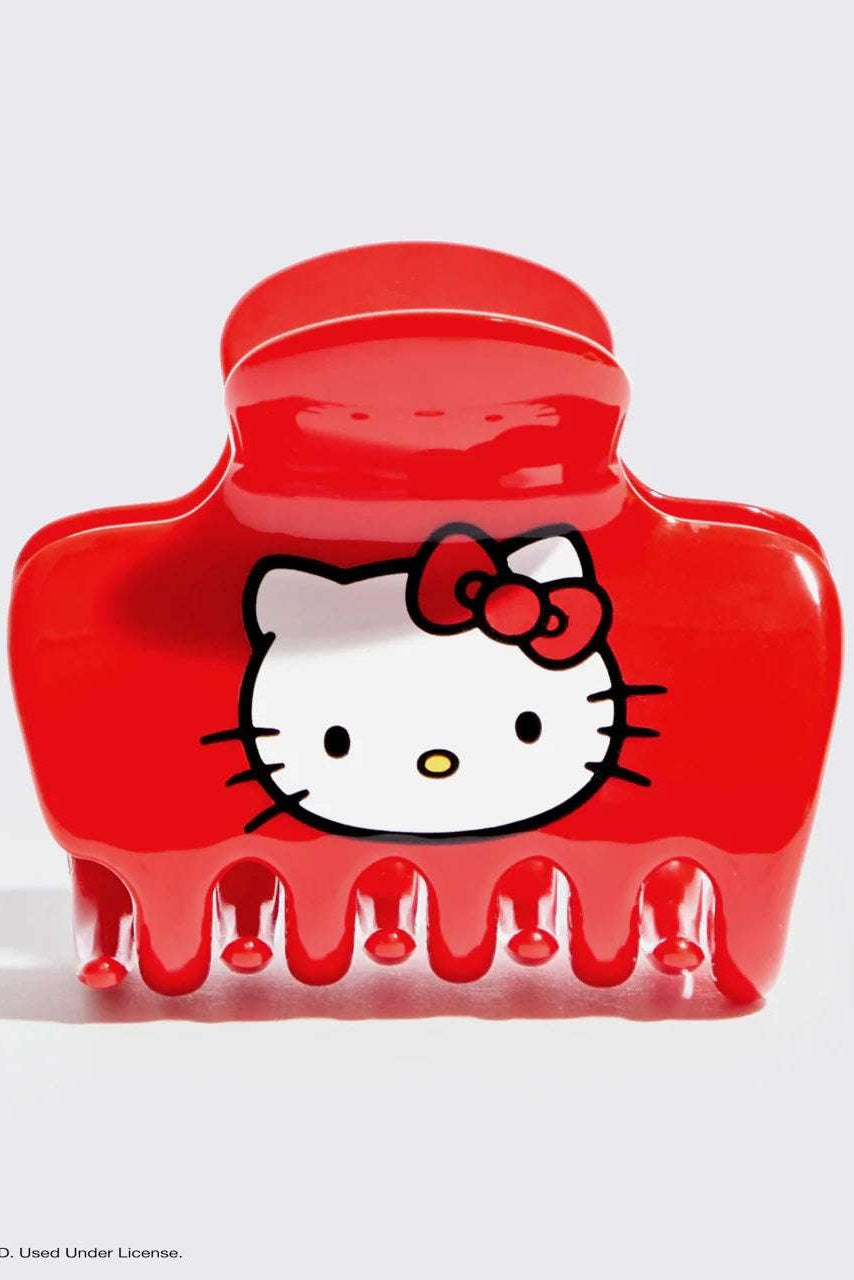 Shop Kitsch Hello Kitty x Kitsch Cloud Clip - Kitty Face Hair Band for women – premium loungewear and festival fashion at Spoiled Brat