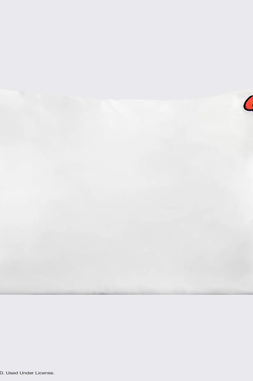 Hello Kitty x Kitsch Satin Pillowcase - Solid Ivory Hello Kitty Bow by Kitsch – Pillow – White | Spoiled Brat UK